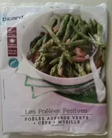 Mängden socker i Poêlée Festive Asperges vertes cèpes et morilles