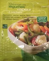 Mängden socker i Mélange de Légumes Vapeur : Haricots Verts Extra-Fins, Jeunes Carottes, Fleurettes de Chou-Fleur