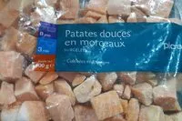 Mängden socker i Patates douces