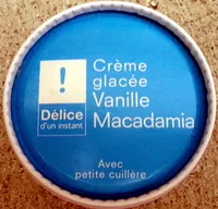 Mängden socker i Crème glacée Vanille Macadamia