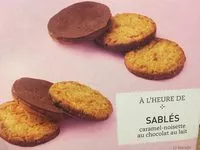 Mängden socker i Sablés caramel-noisette au chocolat au lait