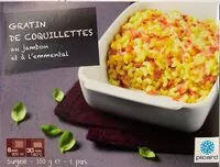 Mängden socker i Gratin de coquillettes au jambon et à l'emmental