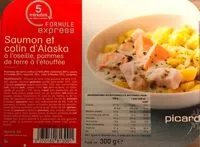 Mängden socker i Saumon et Colin d'Alaska à l'oseille, pommes de terre