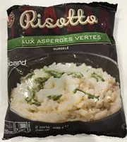 Mängden socker i Risotto asperges vertes