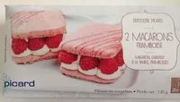 Mängden socker i Macarons framboise