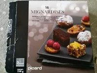 Mängden socker i Mignardises
