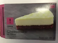 Mängden socker i Cheesecake au citron