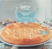 Mängden socker i Galette des rois Frangipane amande