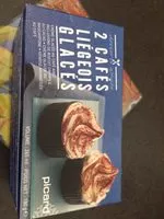 Mängden socker i 2 Cafés Liégeois Glacés