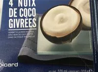 Mängden socker i Noix de coco givrees