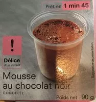 Mängden socker i Mousse au chocolat noir