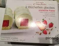 Mängden socker i 2 Bûchettes Glacées Pistache-Fraise