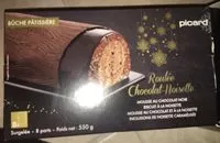 Mängden socker i Bûche patissière Roulée Chocolat-Noisette