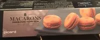 Mängden socker i 8 Macarons Pomme-Poire Façon Tatin