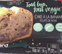 Mängden socker i Cake à la Banane, Éclats de Noix