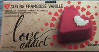Mängden socker i Love Addict - 2 Cœurs Framboise Vanille