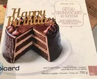 Mängden socker i Gâteau d'Anniversaire au Chocolat