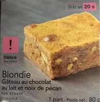 Mängden socker i Blondie