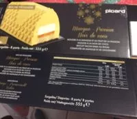 Mängden socker i Bûche pâtissière Mangue - Passion - Noix de coco