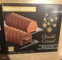 Mängden socker i 2 Bûchettes Pâtissières Chocolat Caramel