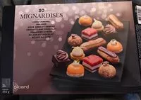 Mängden socker i 30 mignardises