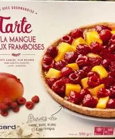 Mängden socker i Tarte à la mangue et aux framboises
