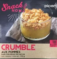 Mängden socker i Crumble aux pommes