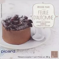 Mängden socker i Feuille d'automne - Mousse au chocolat, meringue, copeaux de chocolat