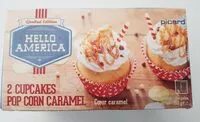 Mängden socker i 2 Cupcakes pop corn caramel