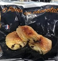 Mängden socker i Pain aux chocolat pur beurre