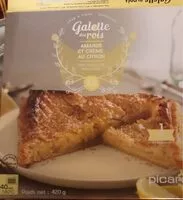 Mängden socker i Galette des rois amande et creme de citron