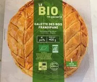 Mängden socker i galette des rois frangipane Bio