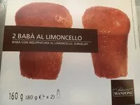 Mängden socker i 2 Baba al Limoncello
