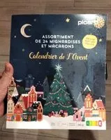 Mängden socker i Calendrier de l'avent