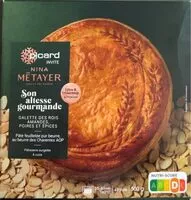 Mängden socker i Galette des rois Nina Métayer