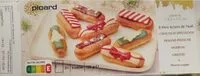 Mängden socker i 8 mini éclairs de Noël