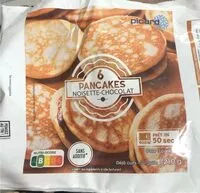 Mängden socker i 6 pancakes noisette chocolat