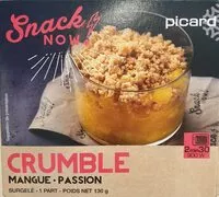Mängden socker i Crumble Mangue - Passion
