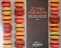 Mängden socker i 20 mini macarons