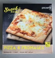 Mängden socker i Pizza aux 4 fromages