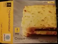 Mängden socker i Croque-monsieur