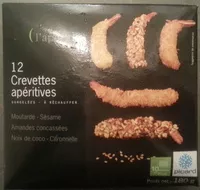 Mängden socker i 12 crevettes apéritives