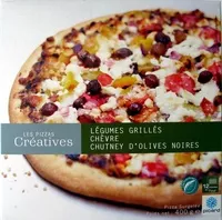 Mängden socker i Les Pizzas Créatives (Légumes grillés, chèvre, chutney d'olives noires)