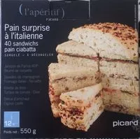 Mängden socker i Pain surprise à l'italienne