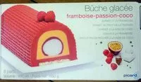 Mängden socker i Bûche glacée framboise-passion-coco