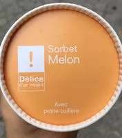 Mängden socker i Sorbet Melon