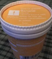 Mängden socker i Crème Glacée Banane, Sauce Caramel Beurre Salé, Éclats de Noix de Pécan Caramélisées et Salées