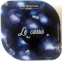 Mängden socker i Pure Sélection Sorbet Le Cassis