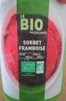 Mängden socker i Sorbet Framboise Bio