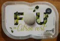 Mängden socker i Fou de Citron vert
